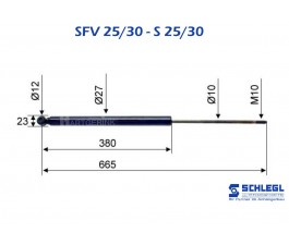 Schokdemper / Amortisseur SCHLEGL SFV25 - 30